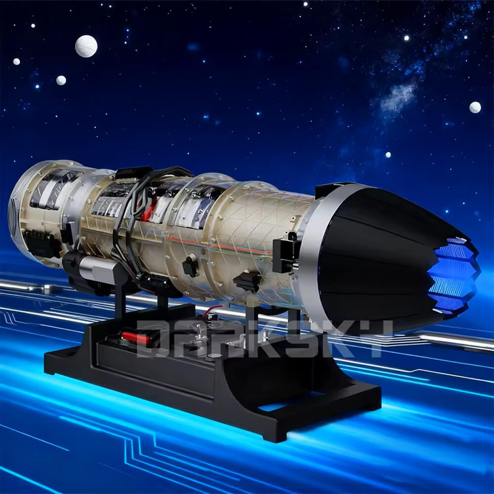 Metalinis J-20 turboventiliatoriaus variklio modelis