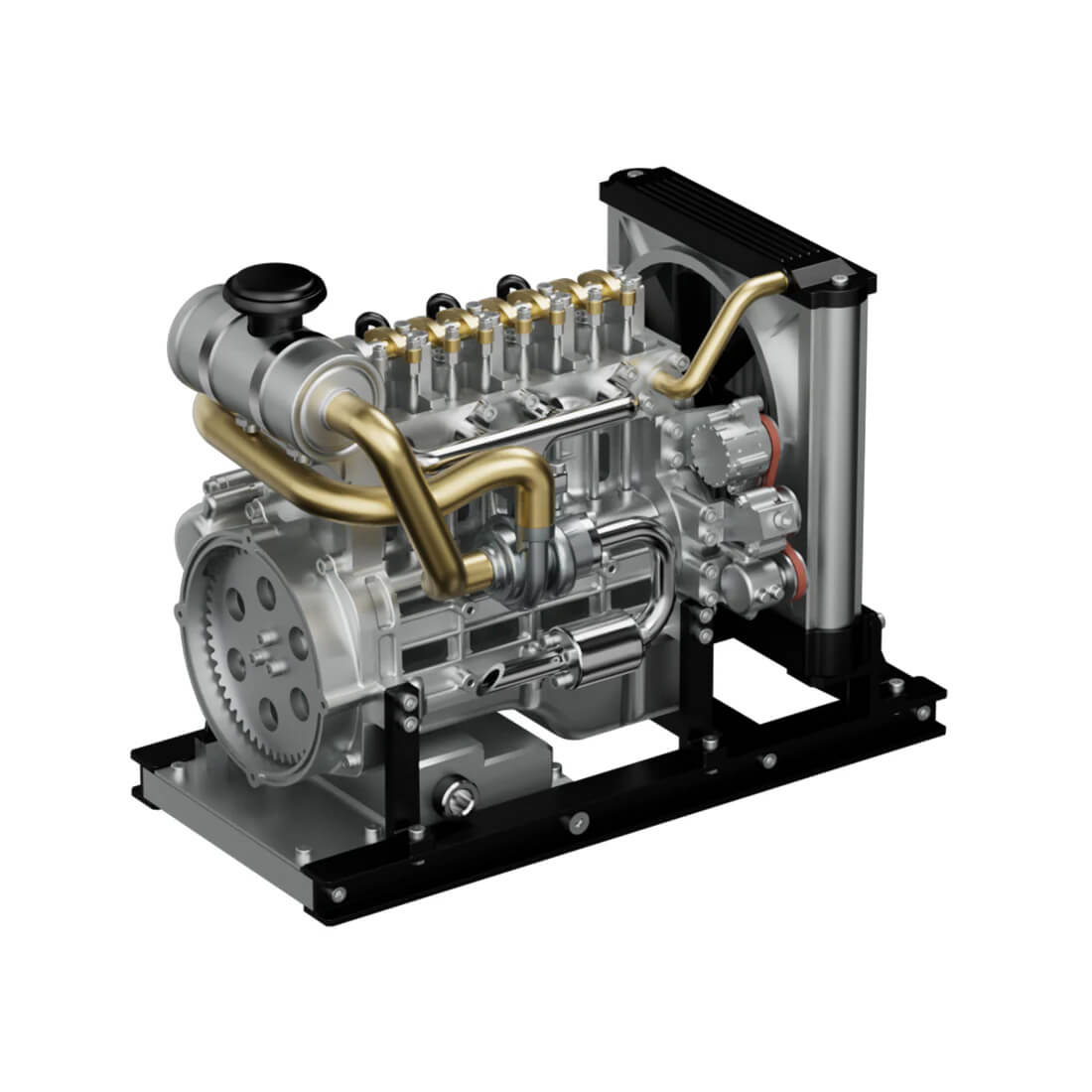 Metalinis klasikinio dyzelinio variklio modelis