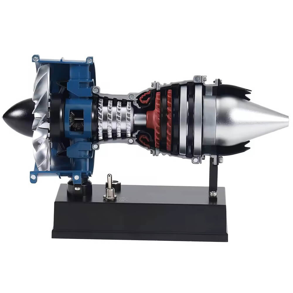 Metalinis kompaktiškas turboventiliatoriaus variklio modelis