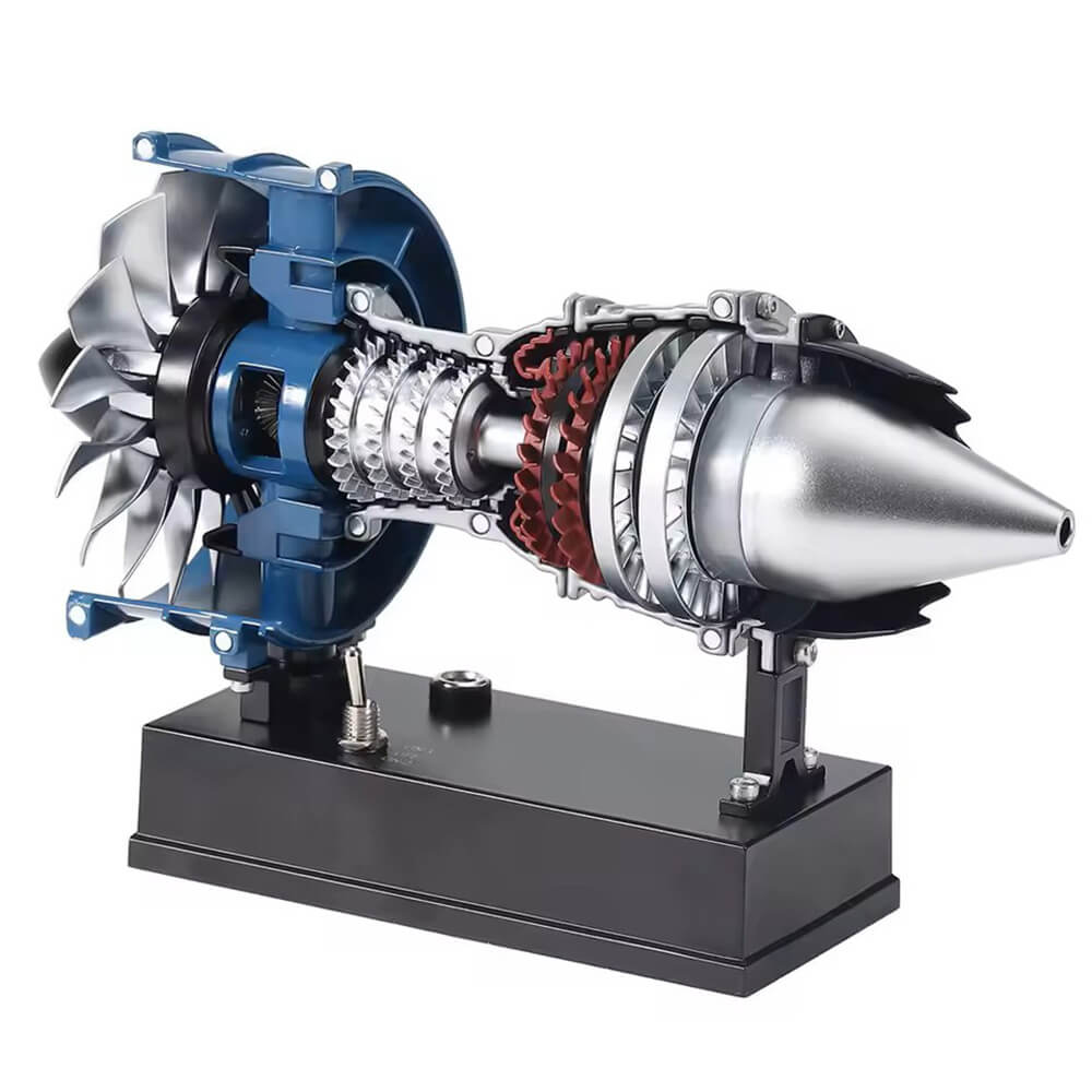 Metalinis kompaktiškas turboventiliatoriaus variklio modelis