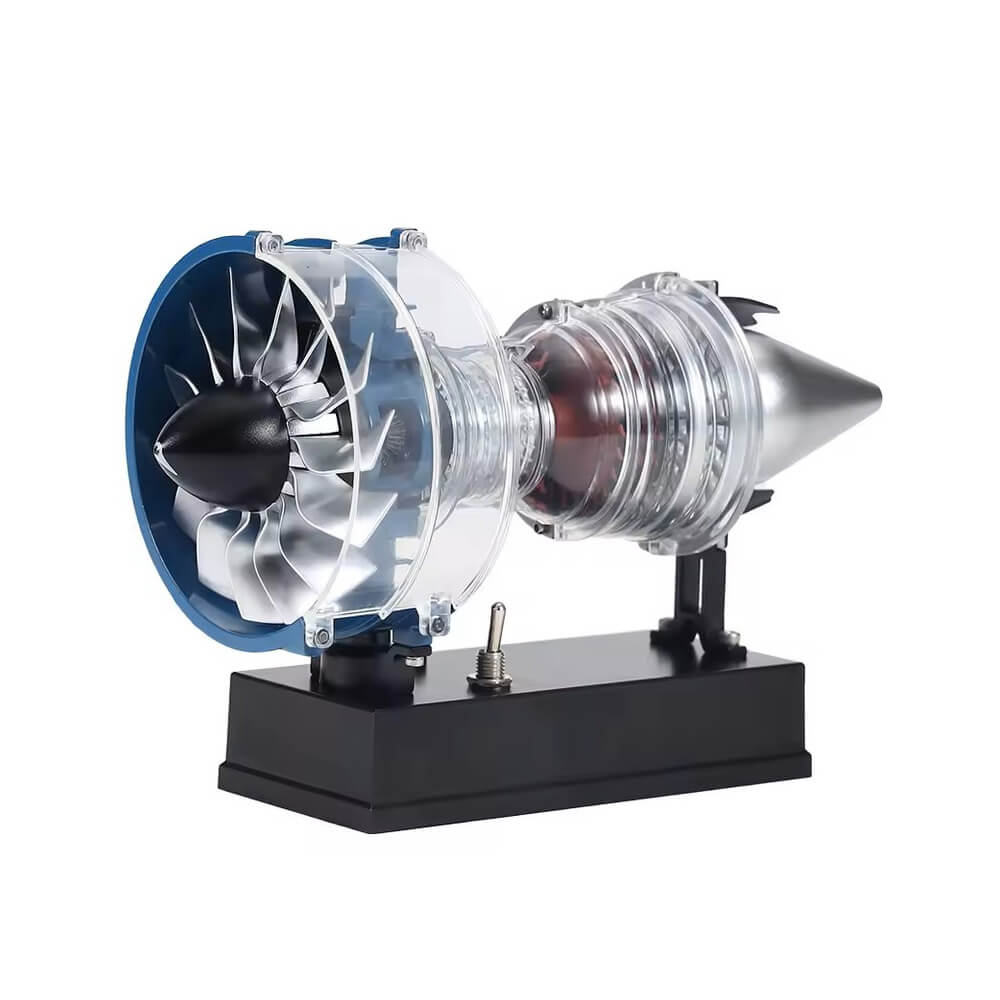 Metalinis kompaktiškas turboventiliatoriaus variklio modelis