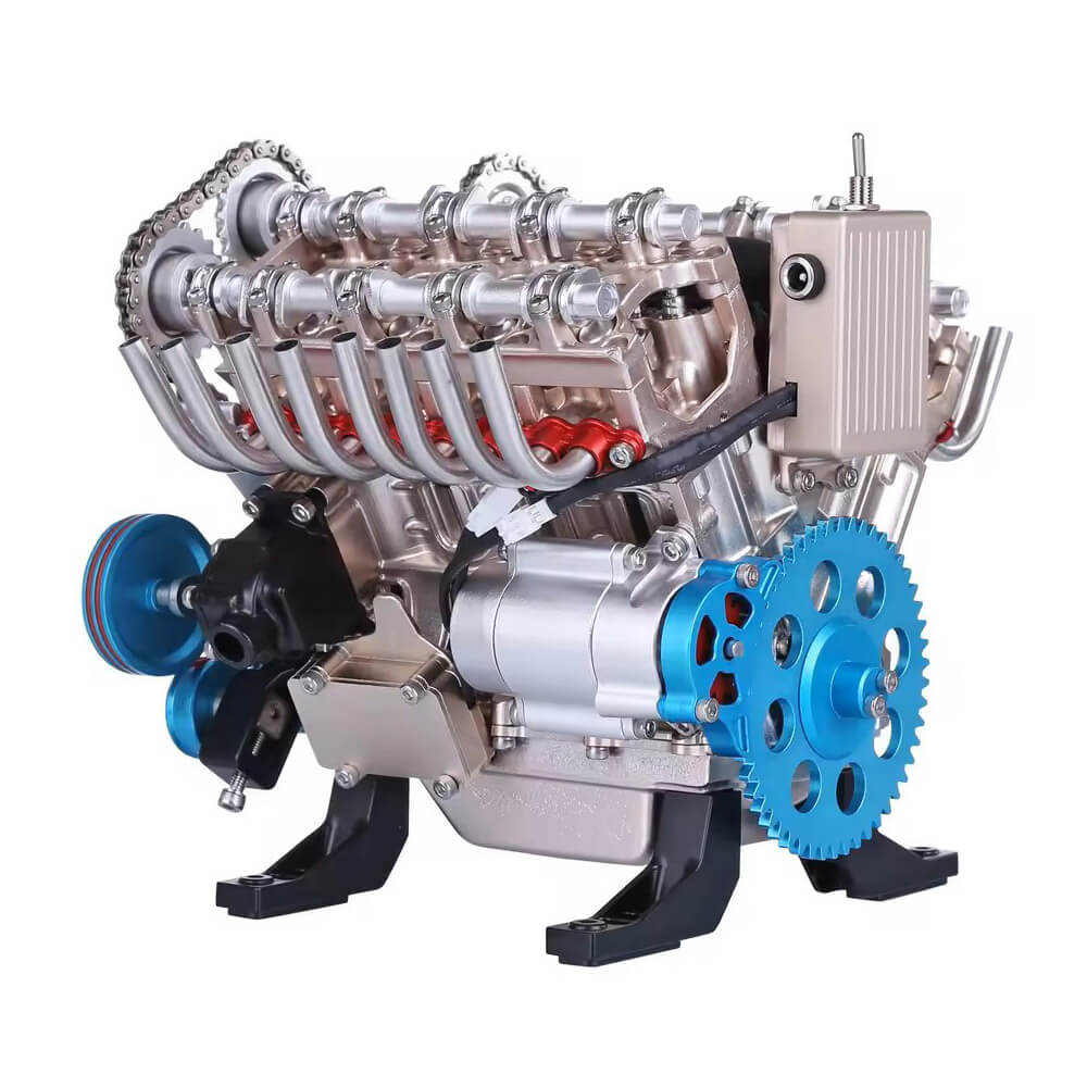 Metalinis V8 variklio modelis