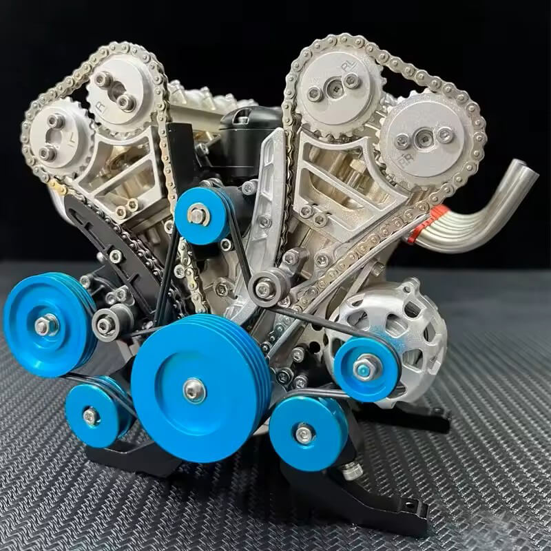 Metalinis V8 variklio modelis
