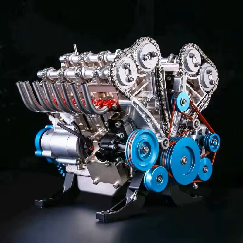 Metalinis V8 variklio modelis