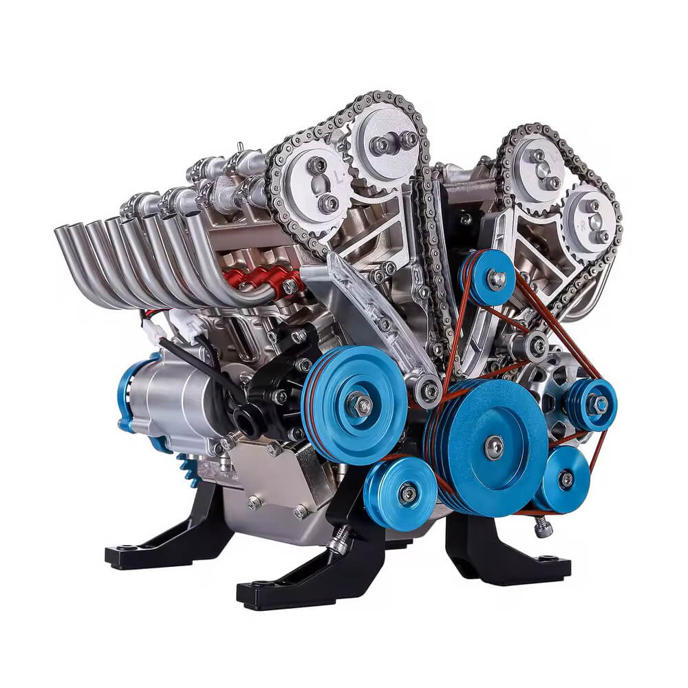 Metalinis V8 variklio modelis