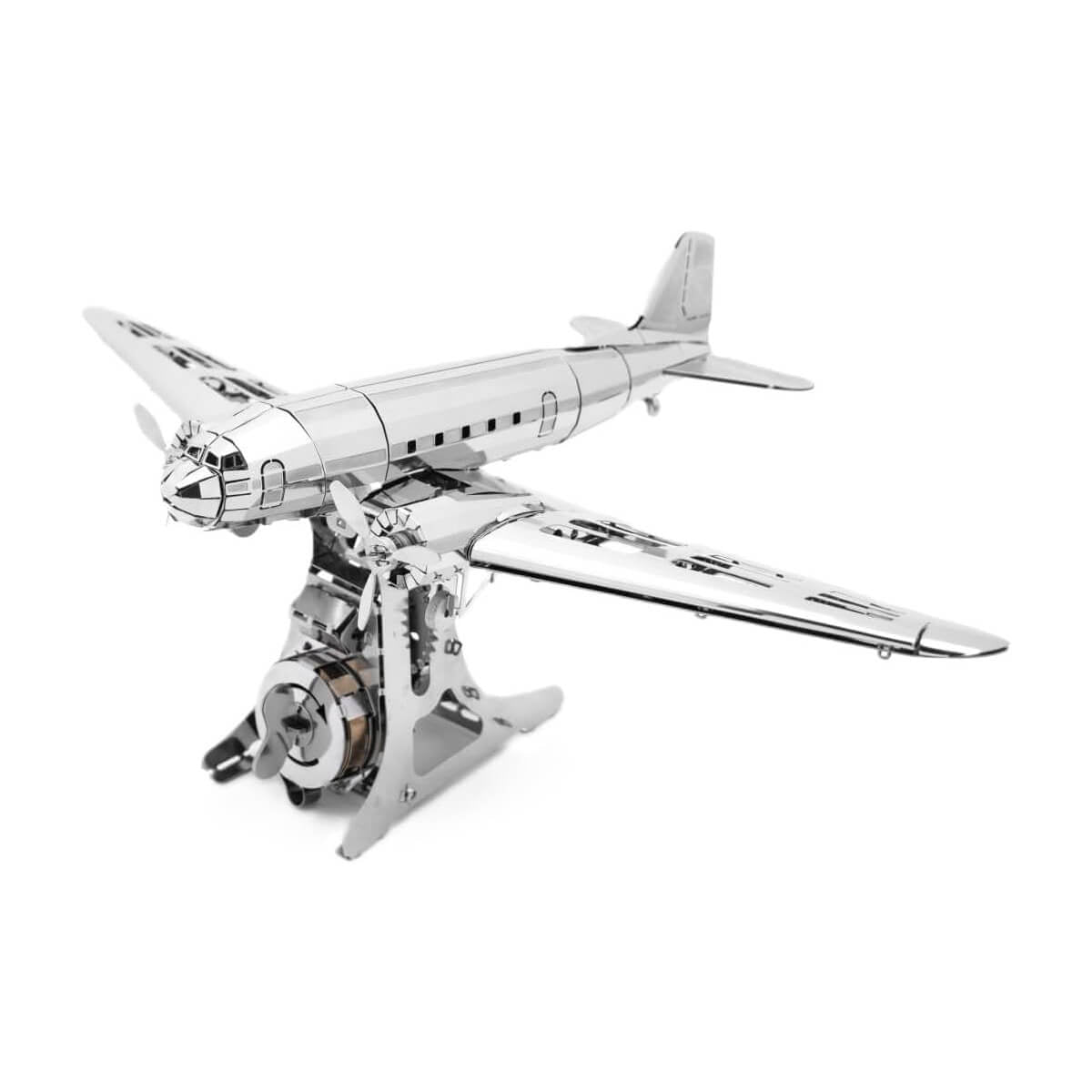 Minimalistinis metalinis „Douglas“ lėktuvo modelis