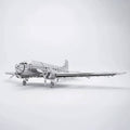Minimalistinis metalinis „Douglas“ lėktuvo modelis