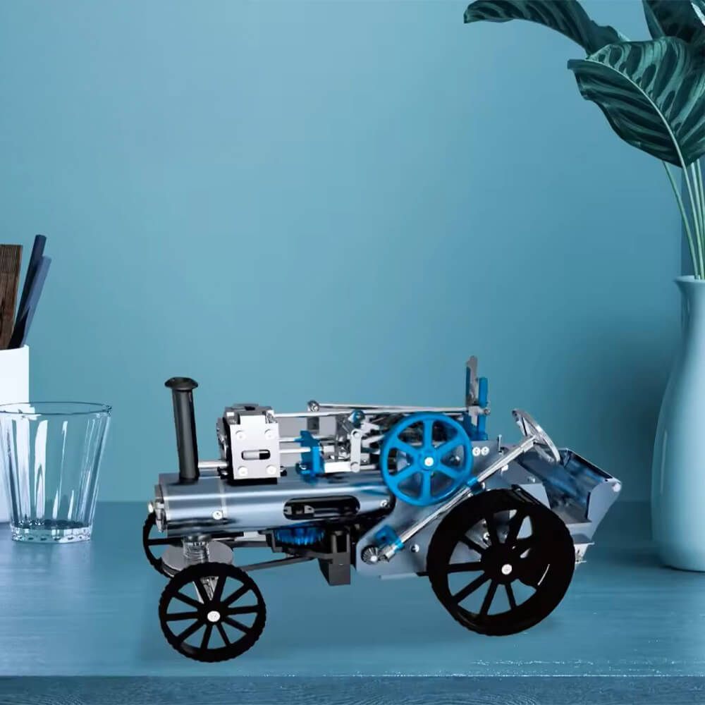 Motorizuotas metalinis klasikinio automobilio modelis