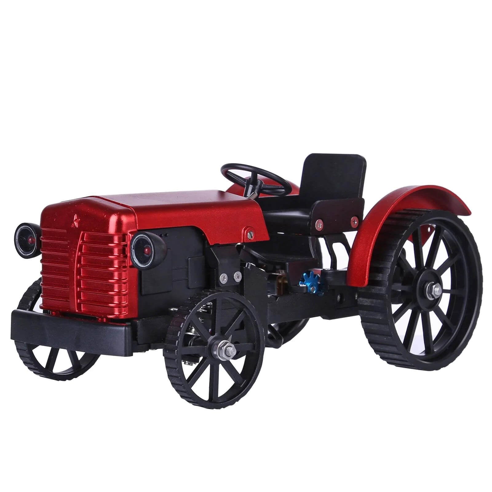 Motorizuotas metalinis klasikinio traktoriaus modelis