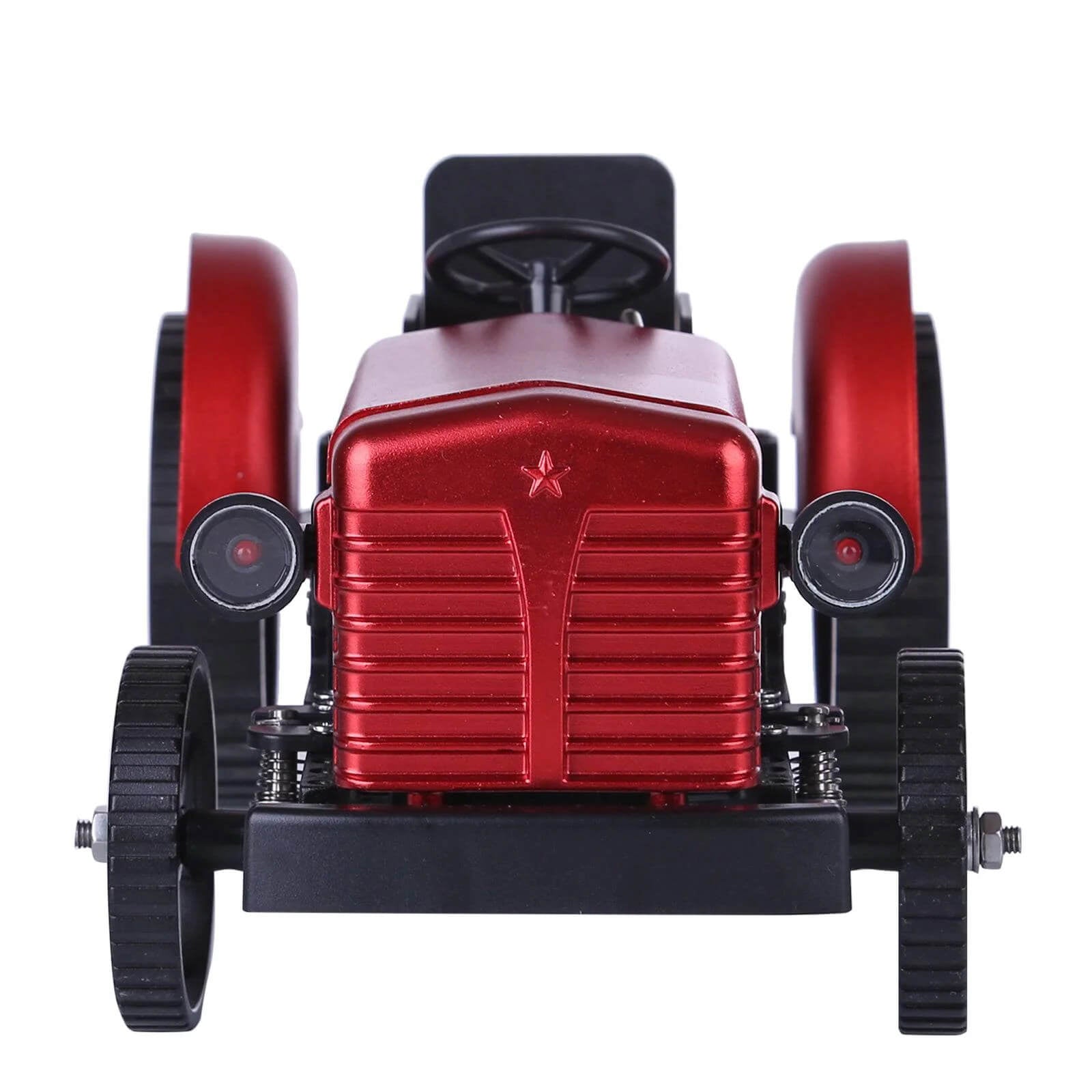 Motorizuotas metalinis klasikinio traktoriaus modelis