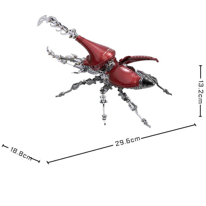 Metalinis geležinio vabalo modelis