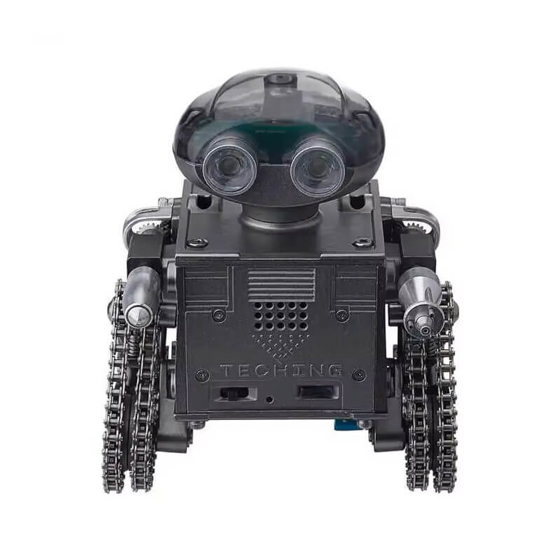 Nuotoliniu būdu valdomas metalinis robotas