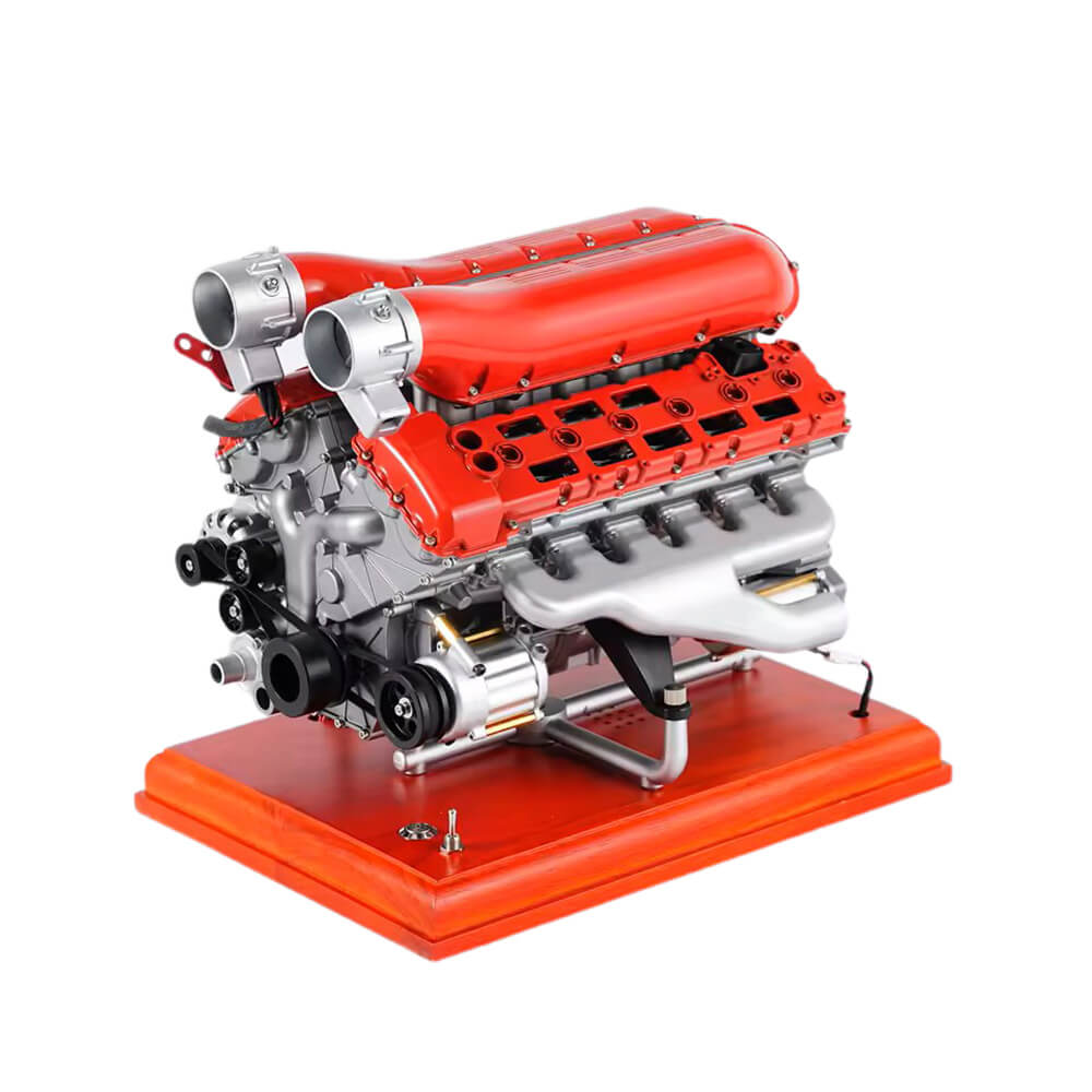 Metalinis Itališko V12 variklio modelis