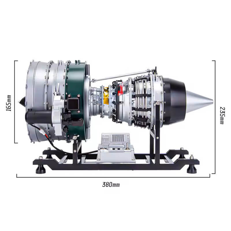 Metalinis turboventiliatoriaus modelis